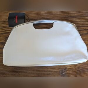HOBO International White Clutch Purse